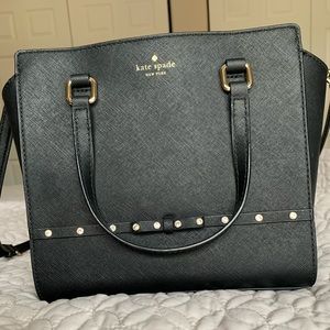 Authentic Kate Spade purse with rhinestone detail